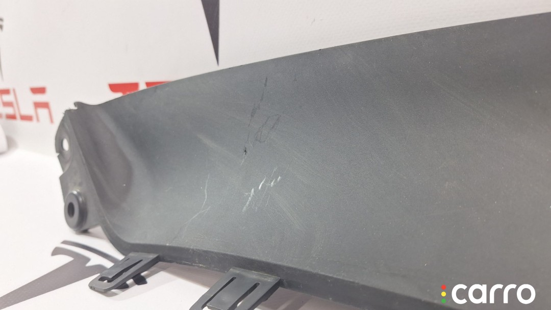 Накладка гриля бампера переднего верхняя Tesla Model X 2015-2021, 104702100E, фото 3
