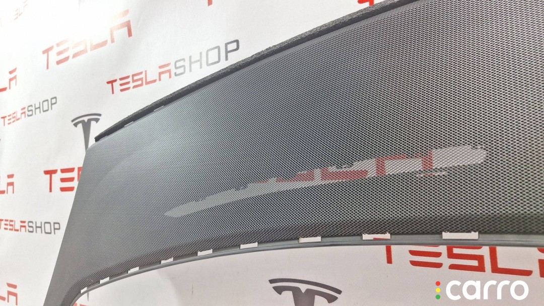 Панель крепления дефлекторов обдува лобового стекла (сетка) Tesla Model X 2015-2021, 1035569-00-H, фото 2