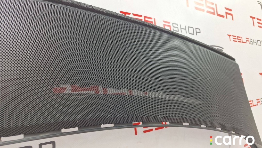 Панель крепления дефлекторов обдува лобового стекла (сетка) Tesla Model X 2015-2021, 1035569-00-H, фото 3