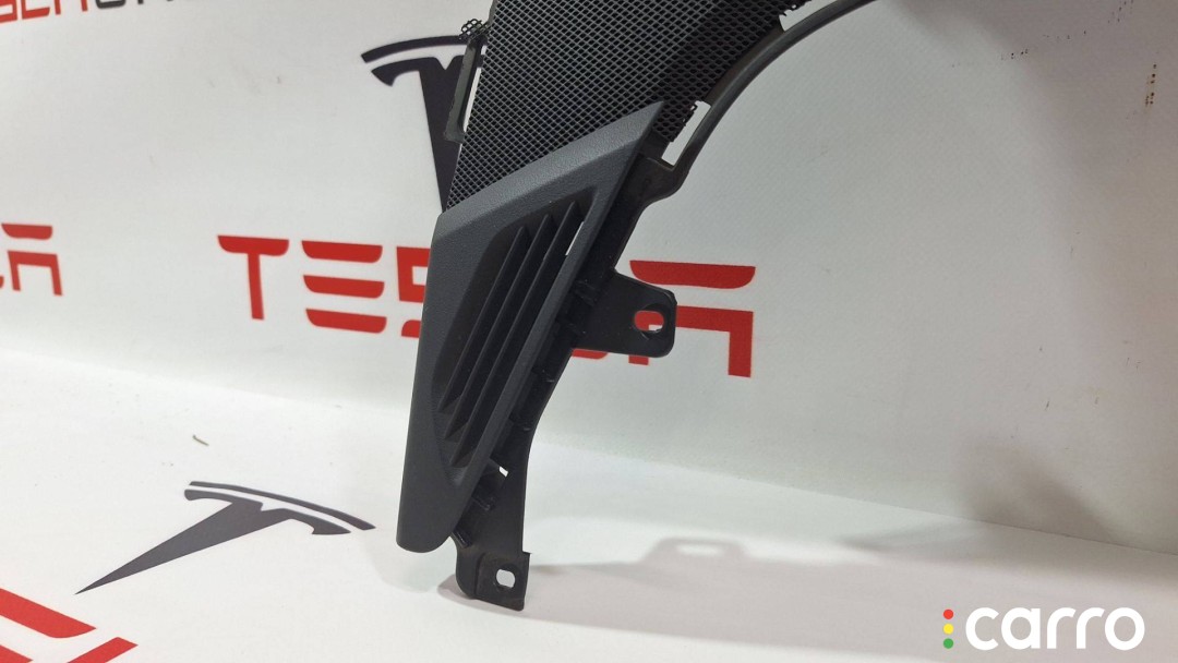 Панель крепления дефлекторов обдува лобового стекла (сетка) Tesla Model X 2015-2021, 1035569-00-H, фото 4