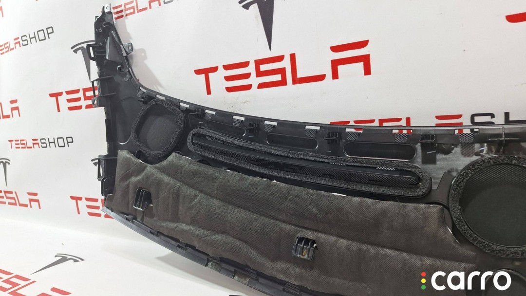 Панель крепления дефлекторов обдува лобового стекла (сетка) Tesla Model X 2015-2021, 1035569-00-H, фото 7