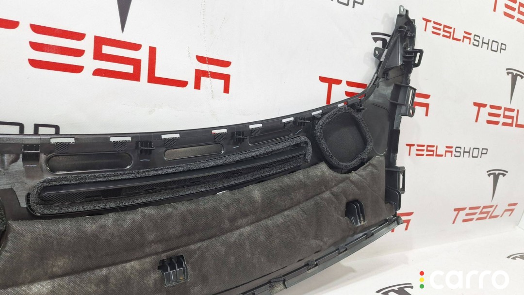 Панель крепления дефлекторов обдува лобового стекла (сетка) Tesla Model X 2015-2021, 1035569-00-H, фото 8