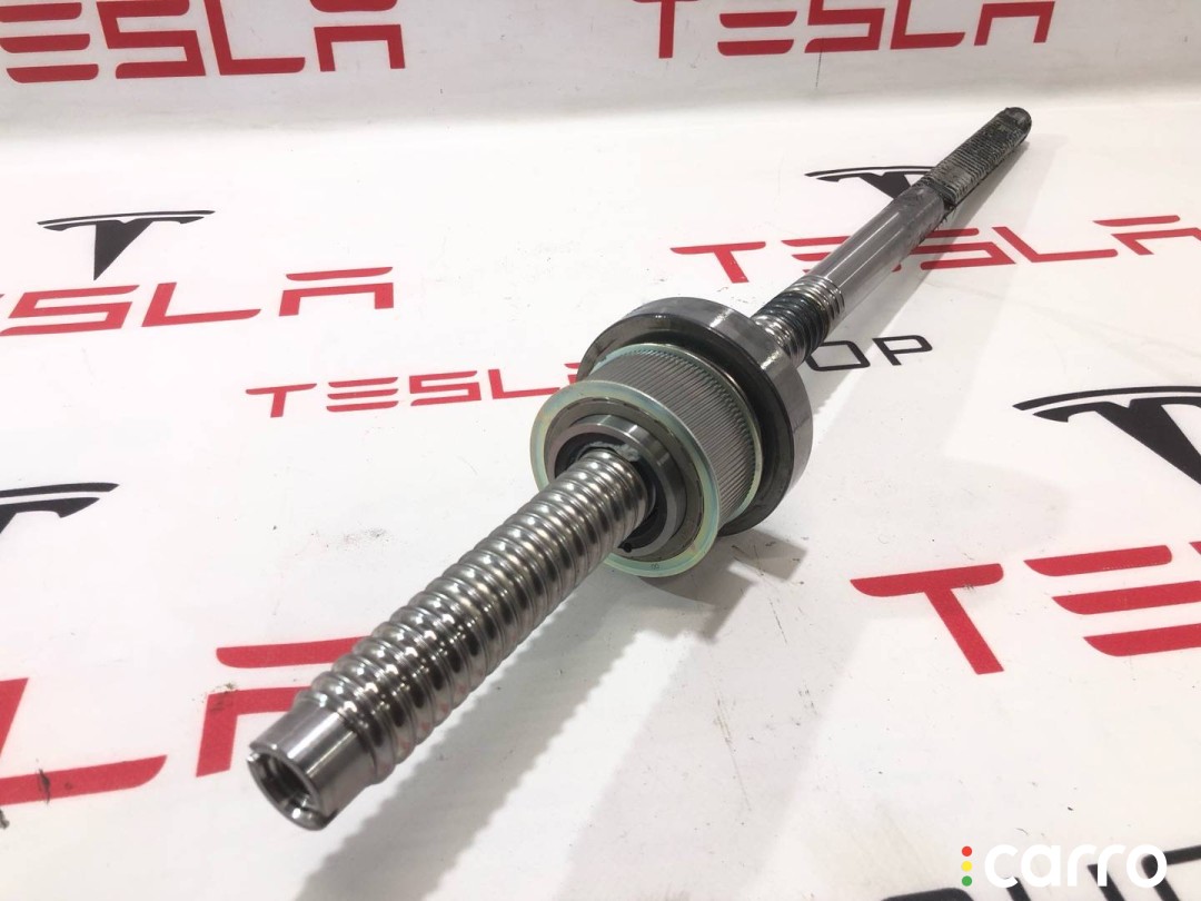 Коcозубый вал (основной) рулевой рейки Tesla Model S 2-й рест 2021-2026, 1070801-00-F, фото 3