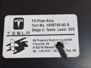 Раздвижная панель (2-ой ряд сидений 6 мест), ориг. номер 1059749-00-B, Tesla Model X 2015-2021