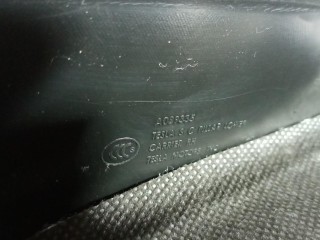 Накладка стойки С, ориг. номер 1008334-08-H, Tesla Model S 2012-2016