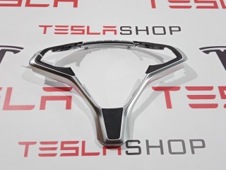 Корпус декоративный подушки безопасности водителя, ориг. номер 2463292, Tesla Model S 2012-2016