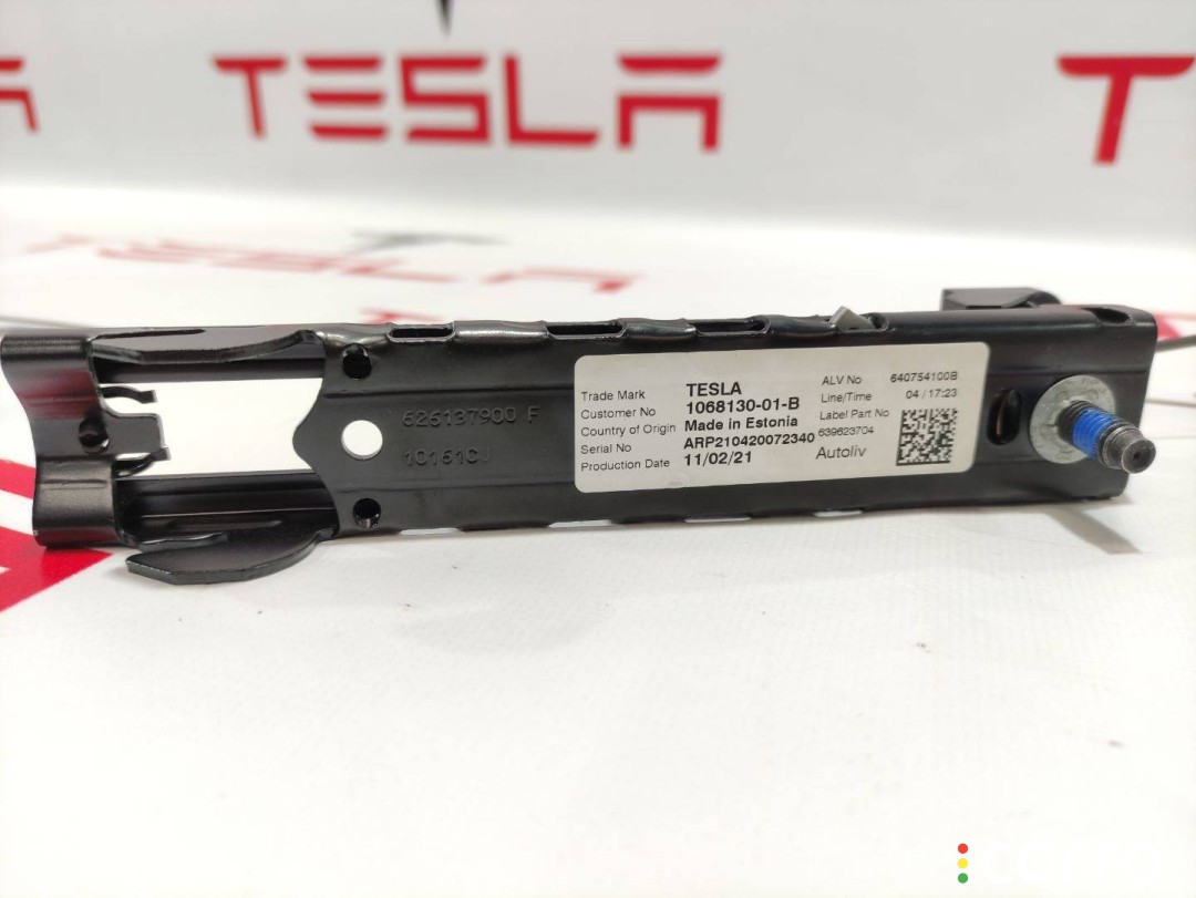 Кронштейн крепления ремня безопасности Tesla Model Y 2020-2026, 1068130-01-B, фото 3