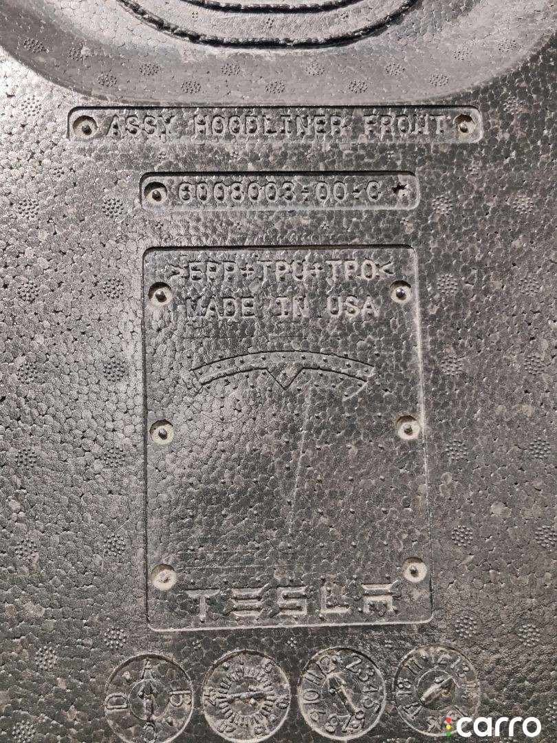 Шумоизоляция капота (термозащита) Tesla Model S, 1024809-00-C, фото 3