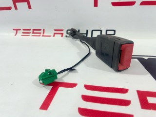 Замок ремня безопасности передний левый, ориг. номер 1614220-00-E, Tesla Model X рест 2021-2026