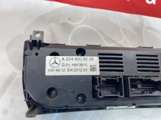 Блок управления печки/климат-контроля, ориг. номер A2049006608, Mercedes GLK X204 2012-2015