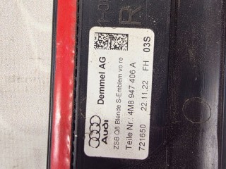 Накладка на порог внутренняя передняя правая, ориг. номер 4M8947406A, Audi Q7 4M restailing 2019-2024