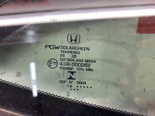 Стекло кузовное боковое правое, ориг. номер 73500TBGA01, Honda Civic 10 2015-2019