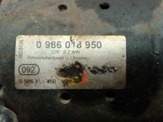 Стартер, ориг. номер 0986018950, MK666919, Mitsubishi Canter