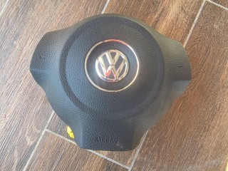 Подушка безопасности водителя, ориг. номер 5K0880201, 5K0880201P, Volkswagen Tiguan 1 2011-2019