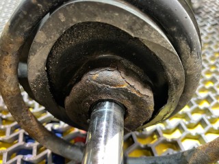 стойка амортизатора передняя, ориг. номер 31316750792, BMW 3 E46 1997-2003