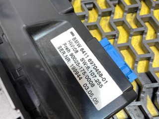 Блок управления печки/климат-контроля, ориг. номер 64116970458, BMW 7 E65/E66 2001-2005