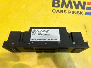 Блок управления печки/климат-контроля, ориг. номер 64116927894, BMW 5 E39 1995-2000