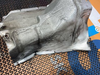 Тепловой экран глушителя, ориг. номер 2N0825661C, Volkswagen Crafter 2 2016-2026