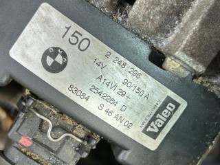 Генератор, ориг. номер 2248296, BMW 5 E39 1995-2000
