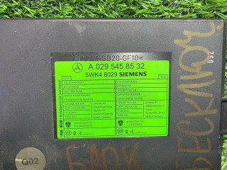 Замок зажигания, ориг. номер 2155450008, A0295458532, A2157660006, Mercedes-Benz S W220 1998-2002