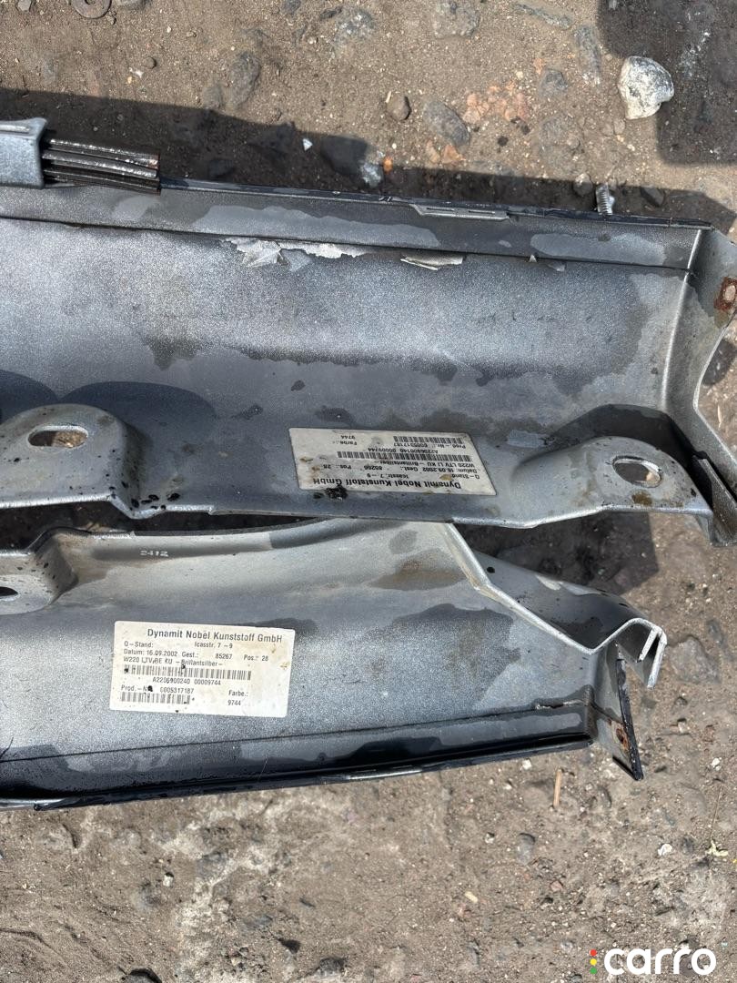Накладка на порог левая Mercedes-Benz S W220 1998-2002, фото 8