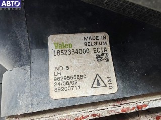 Фара противотуманная левая, ориг. номер 9629555880, Peugeot 607 2000-2004