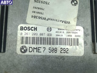 Блок управления двигателем (ДВС), ориг. номер 7508292, 0261209007, BMW 3 E46 (1998-2006)