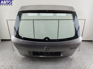 Крышка багажника (дверь задняя) Skoda Fabia mk2 (5J) 2007-2010