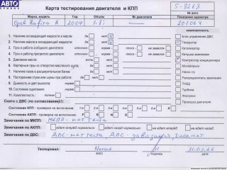 Двигатель (ДВС) Opel Zafira A 2003-2006