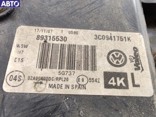 Фара левая, ориг. номер 3C0941751, Volkswagen Passat B6 2005-2010