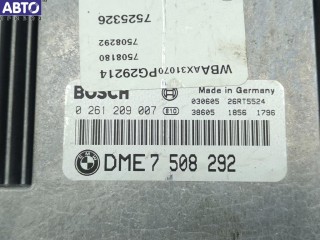 Блок управления двигателем (ДВС), ориг. номер 7508292, 0261209007, BMW 3 E46 (1998-2006)