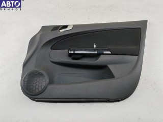 Обшивка двери передней правой (дверная карта) Opel Corsa D 2006-2011