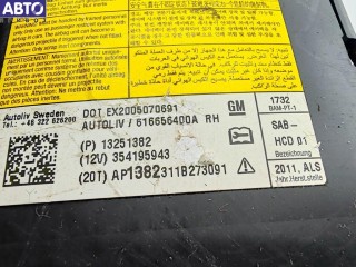 Подушка безопасности боковая (в сиденье), ориг. номер 13251382, Opel Astra J 2009-2012