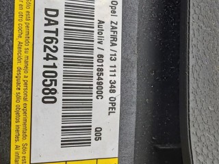Подушка безопасности (Airbag) водителя, ориг. номер 13111348, Opel Zafira B 2005-2008