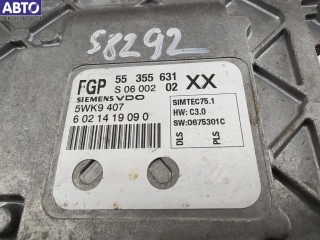 Блок управления двигателем (ДВС), ориг. номер 55355631, Opel Vectra C 2005-2008