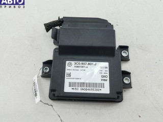 Блок ручника (стояночного тормоза), ориг. номер 3C0907801J, Volkswagen Passat B6 2005-2010