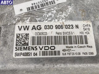 Блок управления двигателем (ДВС), ориг. номер 03D906023N, Skoda Fabia mk2 (5J) 2007-2010