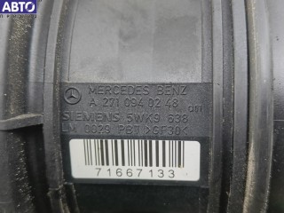 Расходомер (измеритель потока воздуха), ориг. номер 2710940248, 5WK9638, Mercedes C W203 2000-2004