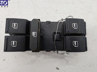 Блок кнопок управления стеклоподъемниками, ориг. номер 1Z0959858B, Skoda Octavia mk2 (A5) 2004-2009