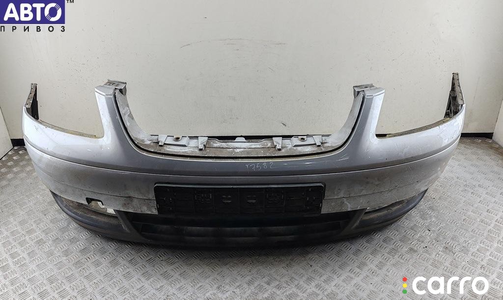 Бампер передний Volkswagen Touran 2003-2006, минивэн, 1T0807217, фото 2