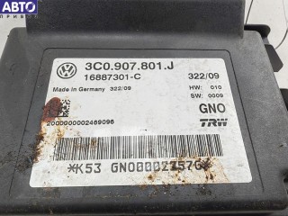 Блок ручника (стояночного тормоза), ориг. номер 3C0907801J, Volkswagen Passat B6 2005-2010
