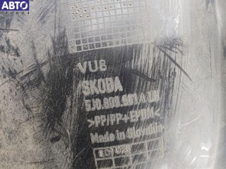 Защита крыла (подкрылок) передняя левая, ориг. номер 5J0809961A, Skoda Fabia mk2 (5J) 2007-2010