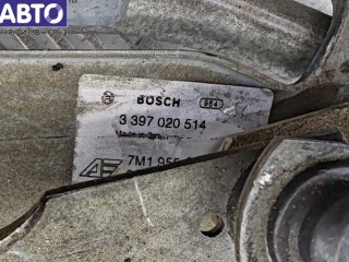 Механизм стеклоочистителя переднего (трапеция дворников), ориг. номер 7M1955023A, Volkswagen Sharan (2000-2010)