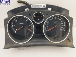 Щиток приборный (панель приборов) Opel Astra H 2004-2007, универсал, левый руль, 13225981