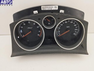 Щиток приборный (панель приборов) Opel Astra H 2004-2007, универсал, левый руль, 13267542