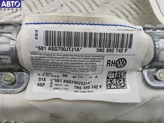 Подушка безопасности боковая (шторка) правая, ориг. номер 5K6880742F, Volkswagen Golf 6 2008-2012