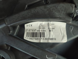 Стеклоподъемник задний правый, ориг. номер 3016661G, Dodge Caravan 2007-2010