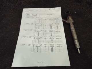 Форсунка, ориг. номер 0445110121, A6130700687, Mercedes C W203 2000-2004