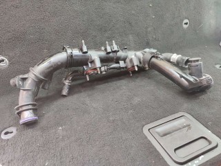 Фланец (тройник) системы охлаждения, ориг. номер 9820174380, Citroen C4 Picasso
