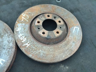 Диск тормозной передний, Peugeot 607 2004-2010